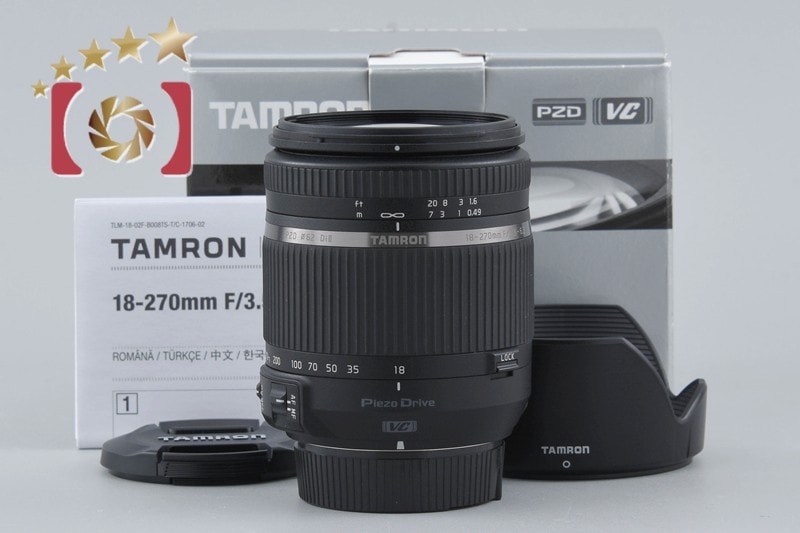 B008 18-270mm f/3.5-6.3 Di II VC PZD ニコン用 元箱付き