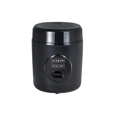 他サイト： [山善] 炊飯器 0.5~1.5合 マイコン式 小型 一人暮らし ミニ ライスクッカー ブラック YJE-M150(B)の商品画像