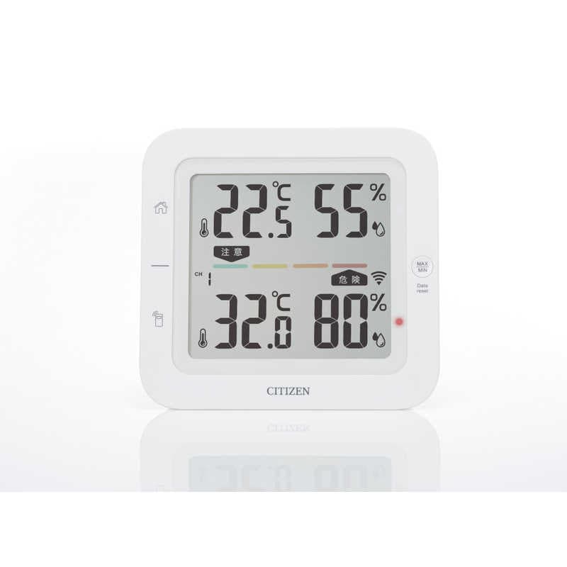 シチズンシステムズ　コードレス温湿度計　THM527専用　増設用オプション本体（親機）　MUTHM527