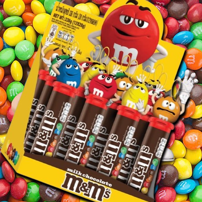 エムアンドエムズ・ Tube Topper チューブトッパーチョコレート ランダム発送 28g x 12EA