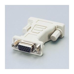 （まとめ）エレコム ディスプレイ変換アダプタ AD-D15FTDVM(×5セット)