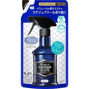 ラボン ファブリックミスト 詰め替え ラグジュアリーリラックス [アンバーウッディ] 320ml