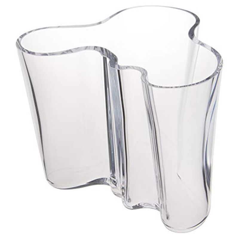 正規輸入品 Alvar Aalto Collection フラワーベース クリア 160mm