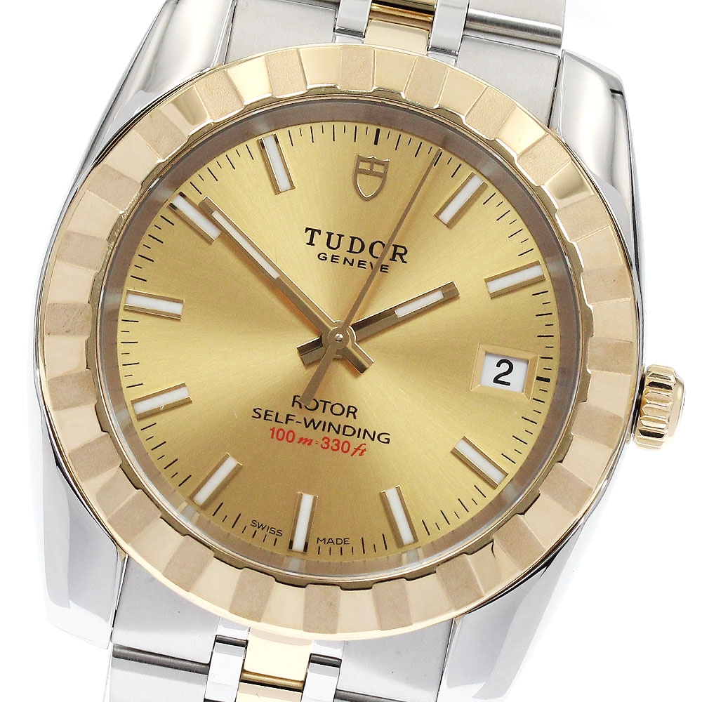 チュードル TUDOR 21013 クラシックデイト 自動巻き メンズ 美品 _891640【中古】