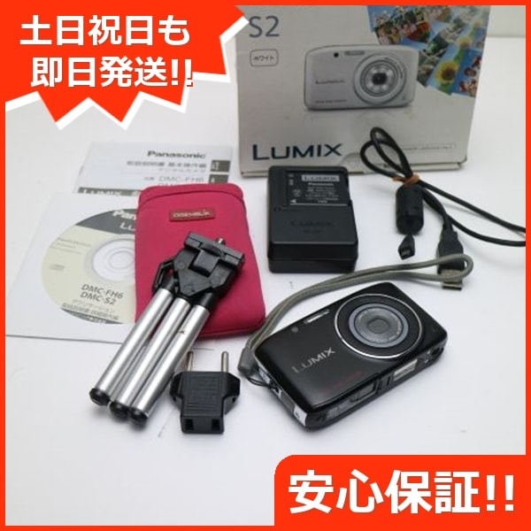 美品 DMC-S2 ブラック デジカメ Panasonic 162