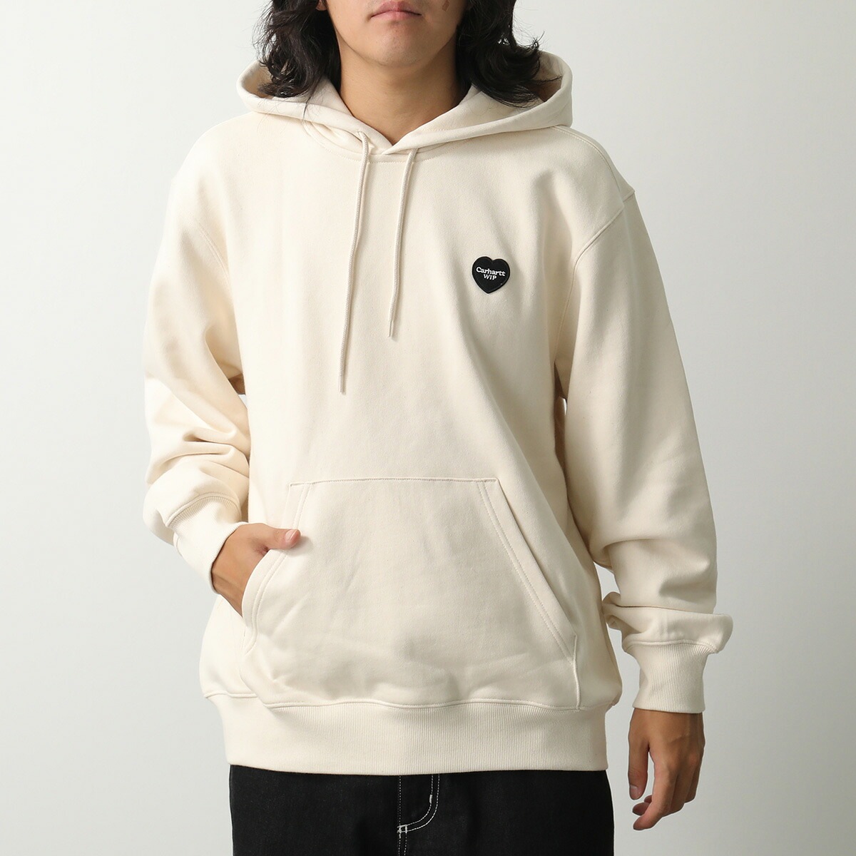 Carhartt WIP カーハート パーカー HOODED INGO SWEAT フーデッド インゴ スウェット I034498 メンズ 長袖 プルオーバー ハート 32MXX/Undyed