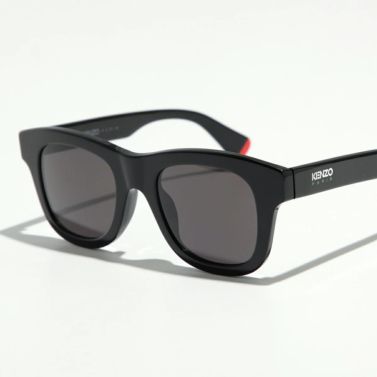 KENZO ケンゾー サングラス KZ40158I メンズ レディース ウェリントン型 セルフレーム フルリム ロゴ アイウェア 01A