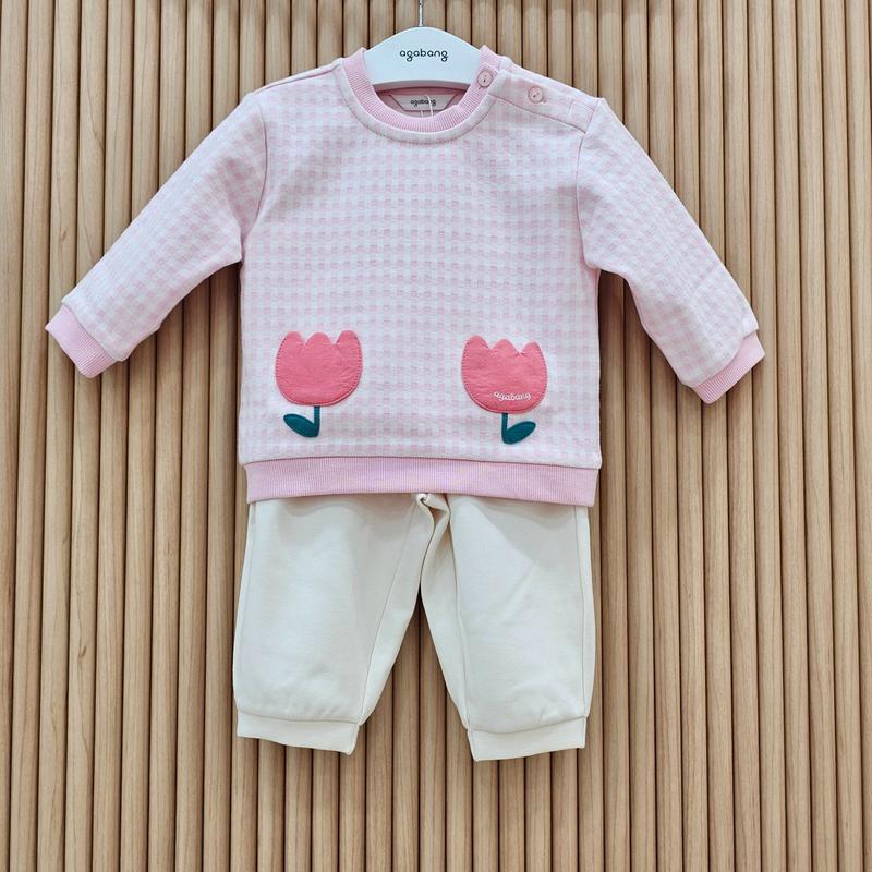 オードデイチューリップマンツーマン上下_01S123052