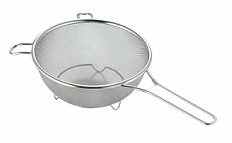 （まとめ買い）カンダ kan 18-8足付ストレーナー 中 18cm [x3]