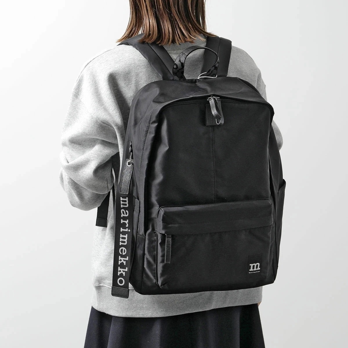 marimekko マリメッコ バックパック ZIP TOP BACKPACK SOLID ジップ トップ ソリッド 093325 レディース バッグ リュック ナイロン 鞄 009