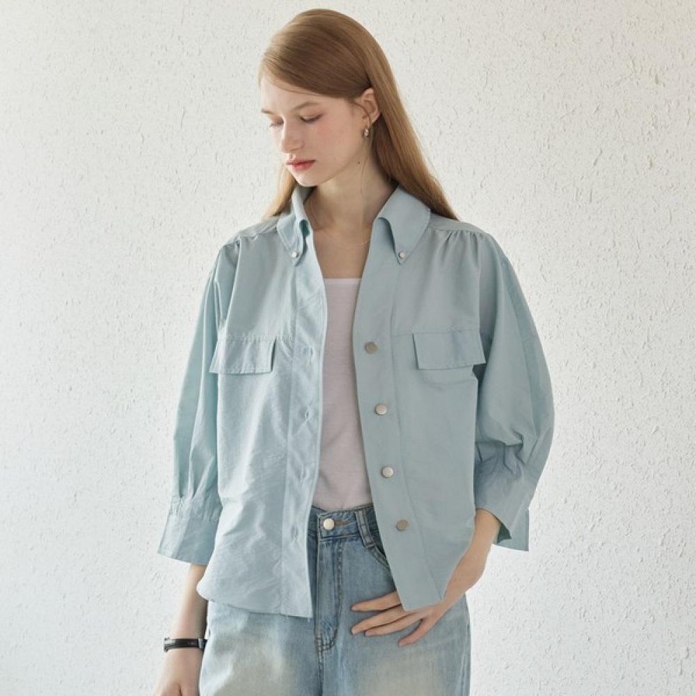 (リアーナニューヨーク) ライトウェイトアウターウェアブラウス RSDQBL980