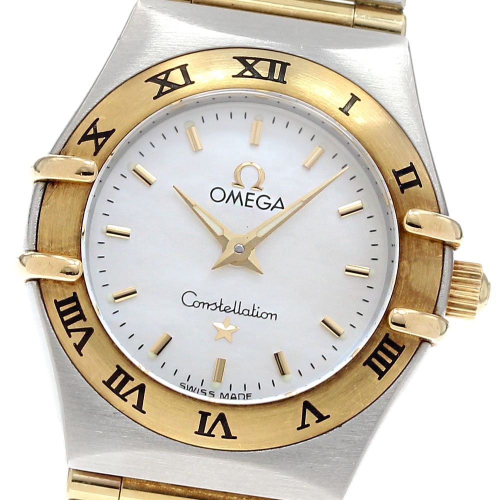 オメガ OMEGA 1262.70 コンステレーション ミニ K18YGベゼル クォーツ レディース _838419【中古】