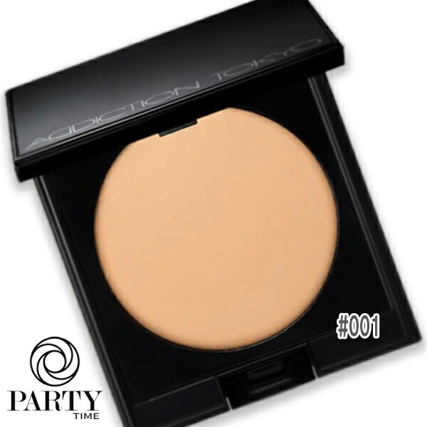 ADDICTION シルキーブラー セッティングパウダー 001 Natural Beige ケース付き