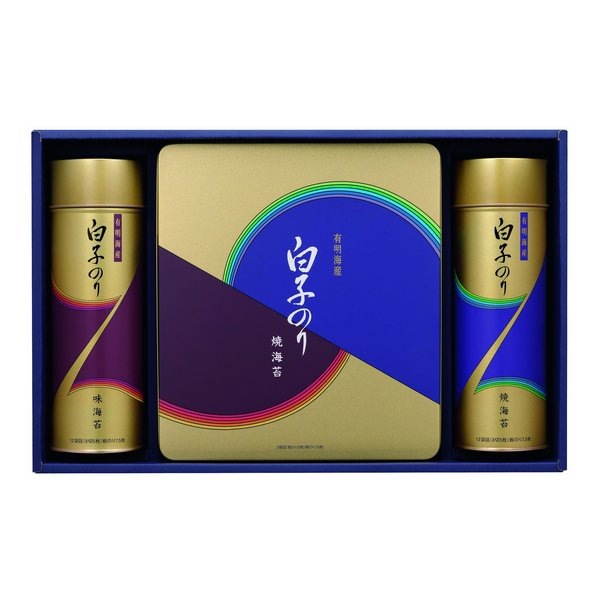 有明海産のり詰合せギフト 3種/各1缶/3缶入り ZOA220155657