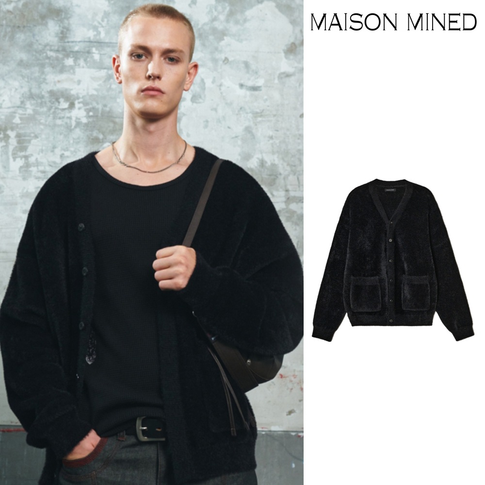 【MAISON MINED】 SOFT SHAGGY CARDIGAN