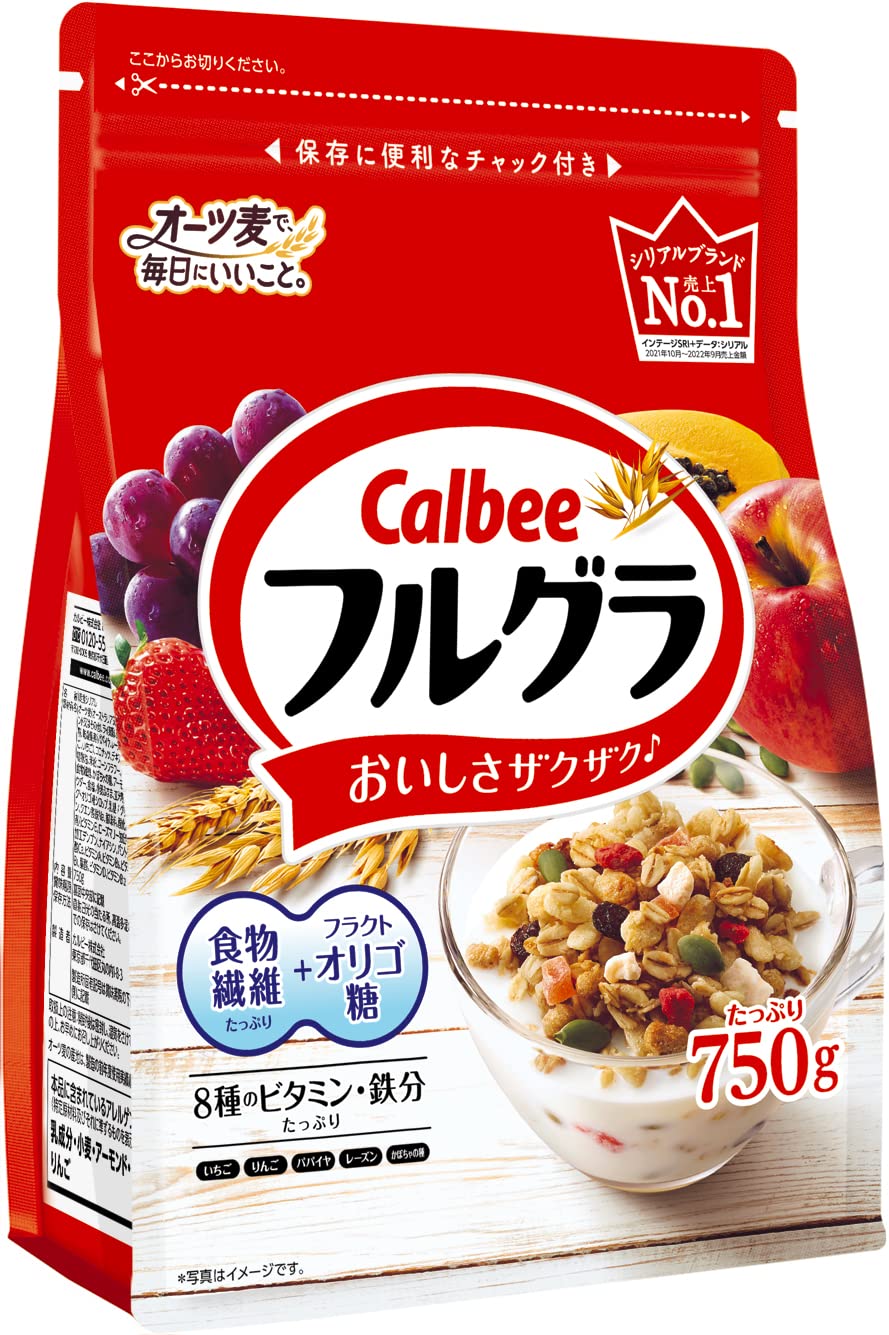 即日発送 カルビー フルグラ 750g×6袋