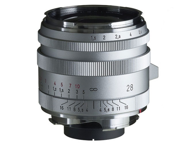 フォクトレンダー NOKTON Vintage Line 28mm F1.5 Aspherical Type I VM [シルバー] 単焦点レンズ