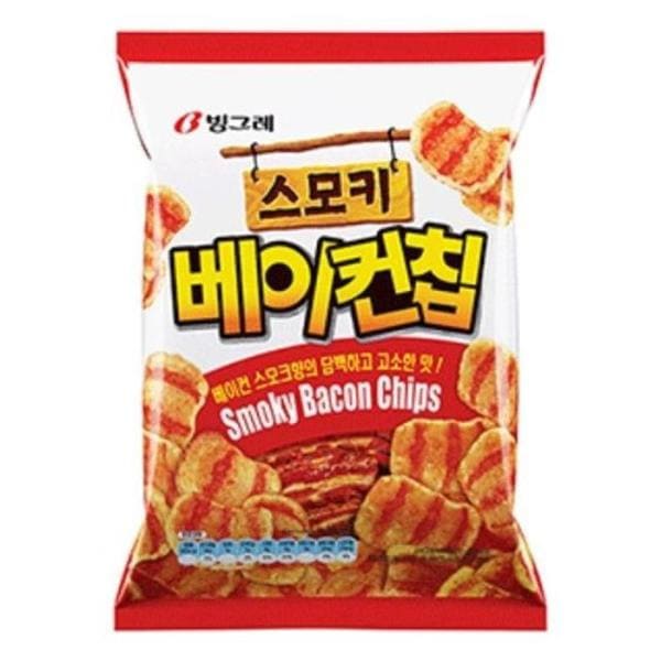 RG528O12 ピングレ スモーキーベーコンチップ 70gX 16個 1箱 おやつ