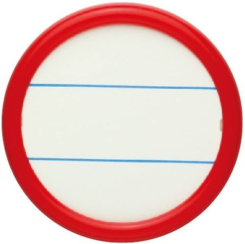 （まとめ買い）丸型名札 大 両用 赤 NF-15-R [x50]