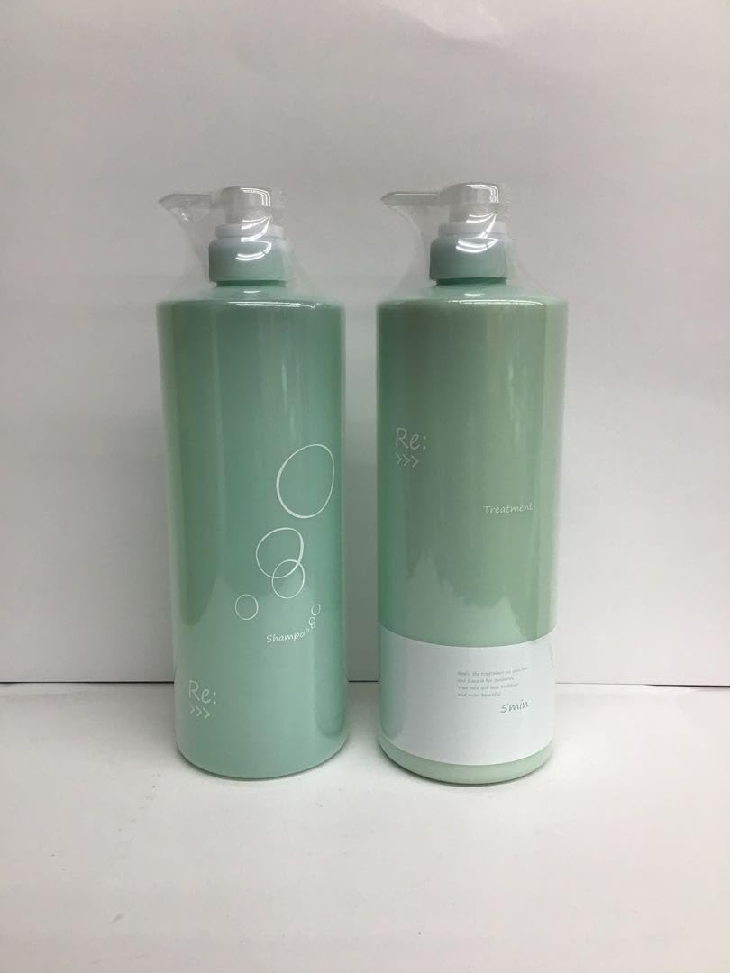 アジュバン リ シャンプー + トリートメント 1000ml/g セット 【限定ボトル】 ADJUVANT Re: