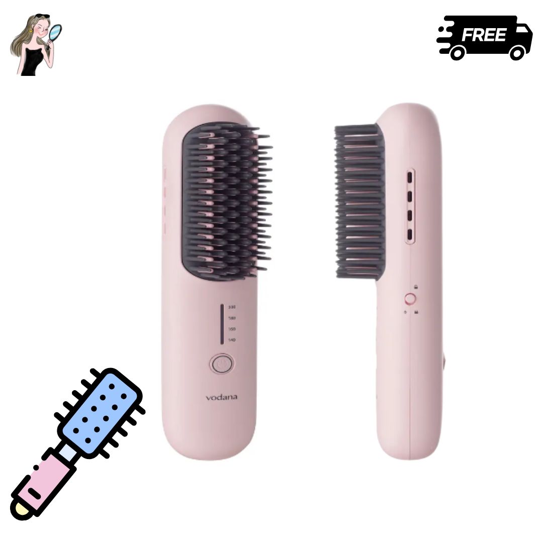 VODANAイージーアップヘアスタイラー (+) ブラシ ヘアアイロン Qoo10] vodana イージーアップヘアスタイラー (+) ブ