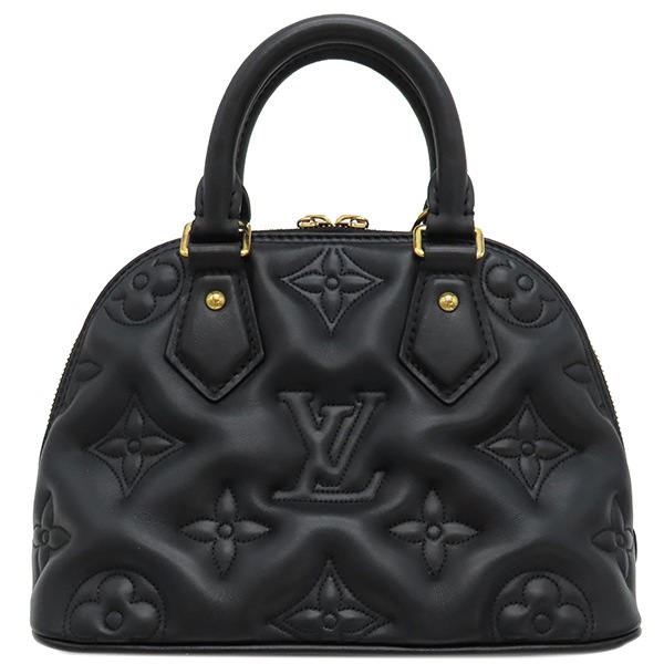 ルイヴィトン LOUIS VUITTON 2WAYバッグ アルマ ソフト BB カーフ ブラック ゴールド金具 黒 ショルダー ハンドバッグ M59793 RFID【中古】