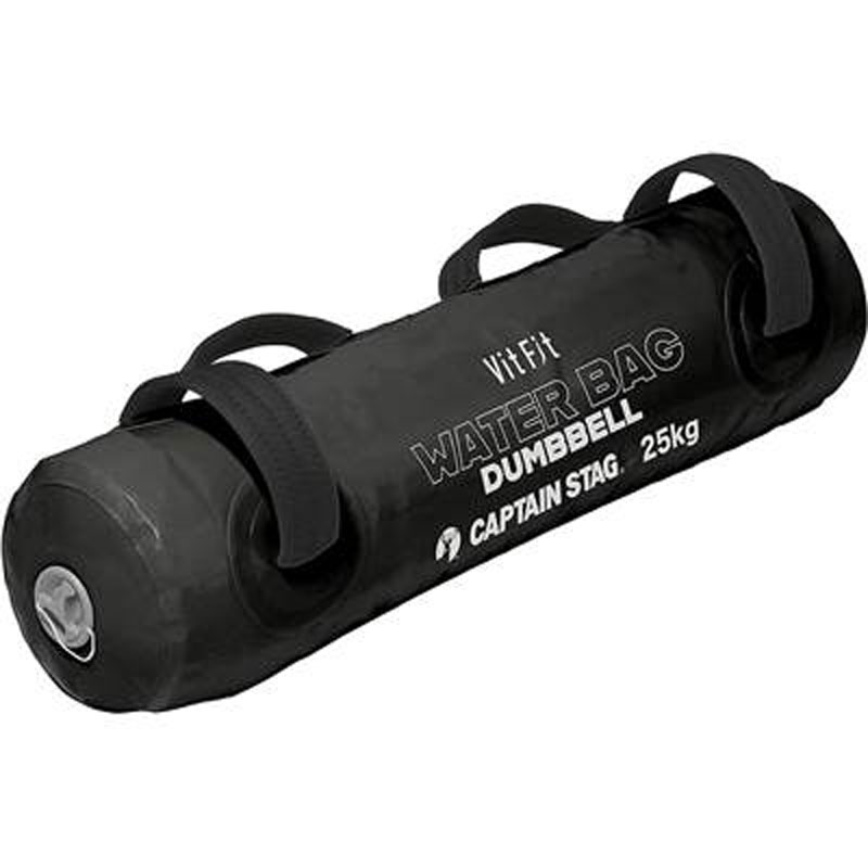 Vit Fit ウォーターバッグダンベル 25Kg（ブラック） トレーニング機器 バーベル ダンベル (UR921)