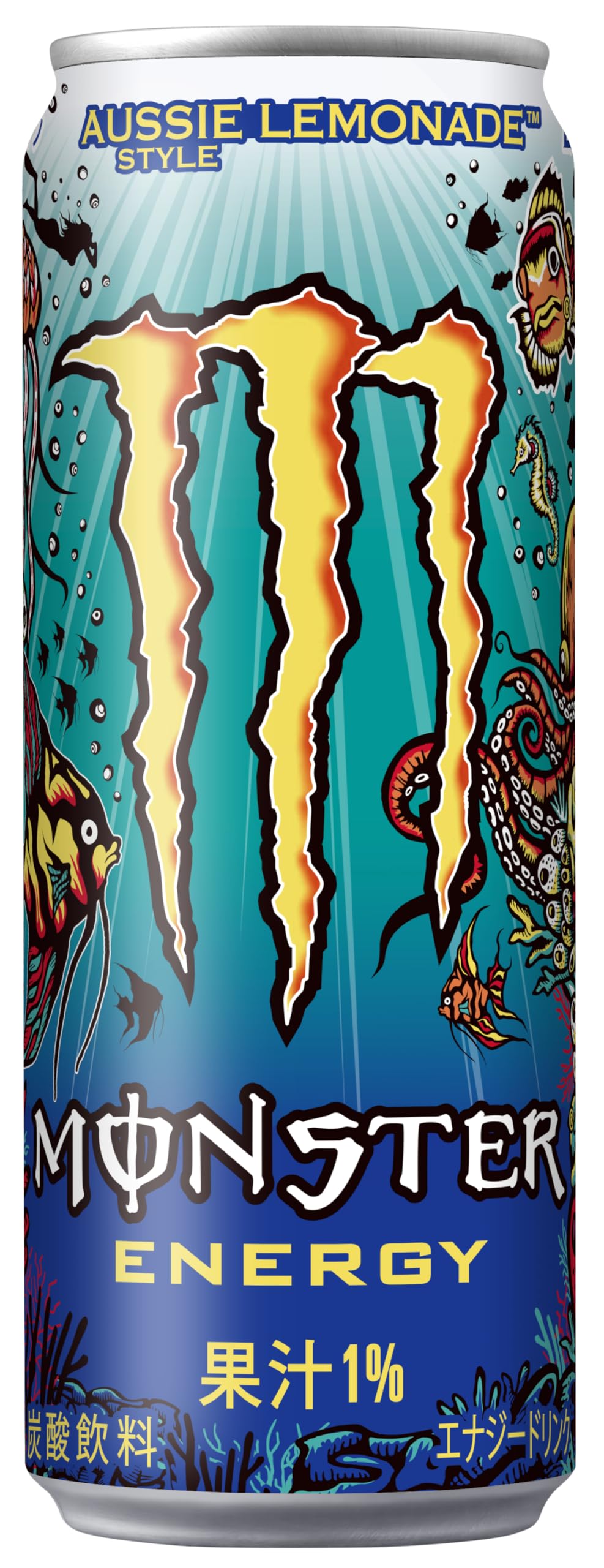 アサヒ飲料 モンスター オージースタイルレモネード 缶 355ml×24本 [エナジードリンク]