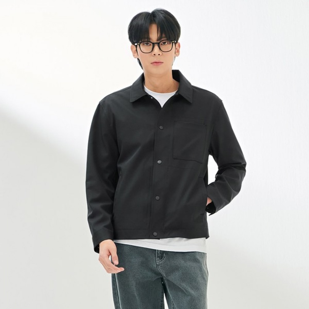 (チェイスカルト) メンズモダントラッカージャケット-ダーク4112B09