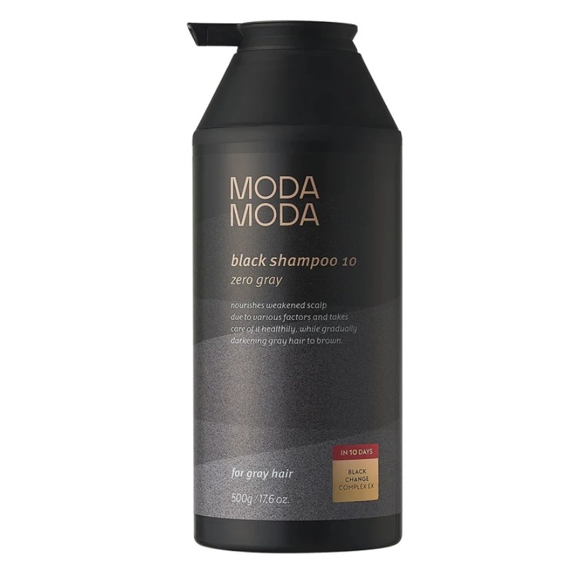 500g / ゼログレーブラックシャンプー10