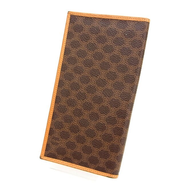 長札入れ マカダム ブラウン ライトブラウン 中古