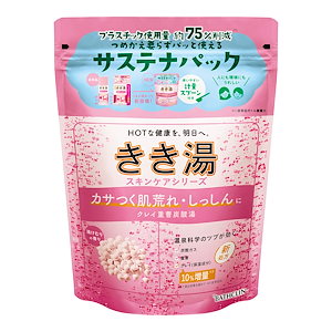 きき湯【薬用入浴剤】クレイ重曹炭酸湯 湯けむりの香り 360g(約12回分) バスクリン 炭酸入浴剤