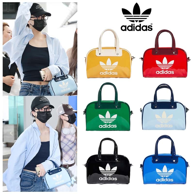 LE SSERAFIM 着用 / Adicolor Mini Bowling Bag ボウリングバッグ レトロスタイル ミニバッグ ショルダーバッグ かわいい 韓国