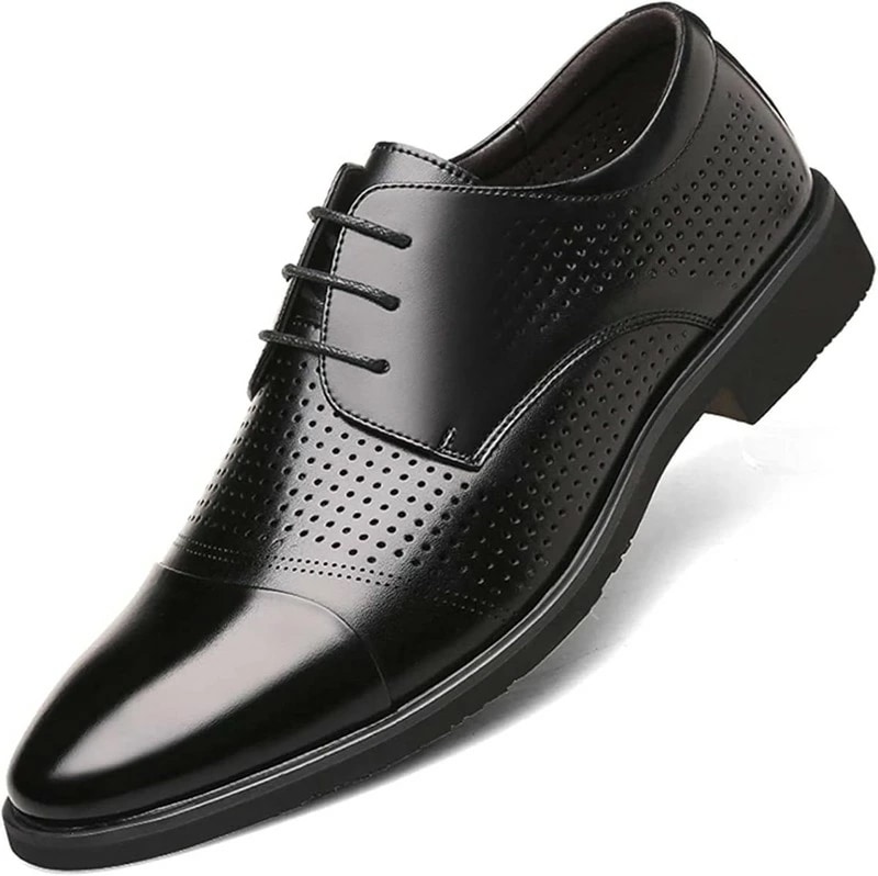 ビジネスシューズ 革靴 メンズ 紳士靴 身長6cmUP シークレットシューズ 背が高くなる靴 フォーマルシューズ カジュアル ドレスシューズ 通勤 普段用 営業マン 疲れにくい 歩きやすく走れる 日 5,626円