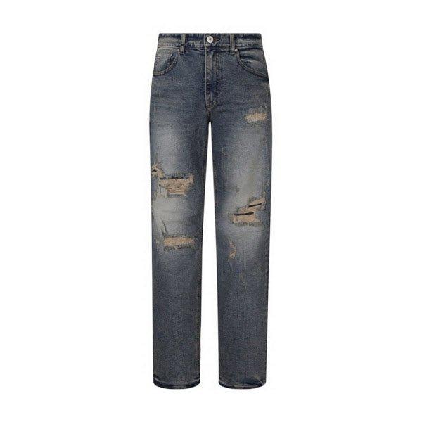 [] 男性) テーパードスリムMトーンデニムパンツ(B255DP162P)(P003370777)