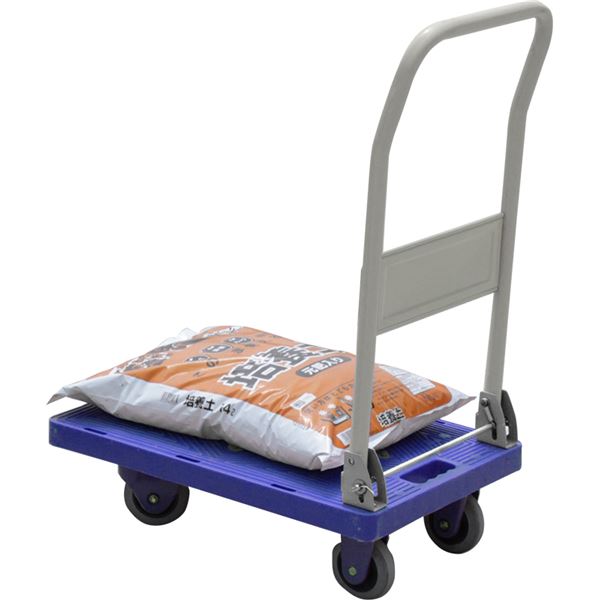 MPH-120P BL 静音プラ台車 耐荷重120kg ブルー BL 13,309円