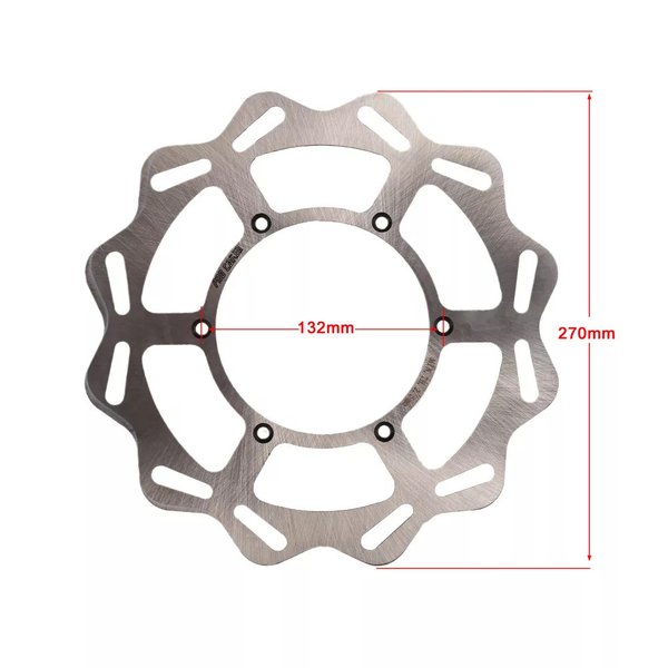 ヤマハモーターサイクル用フロントブレーキディスクローターディスク ヤマハyz wr 270 125 250f 250x 250fx 400f 426f