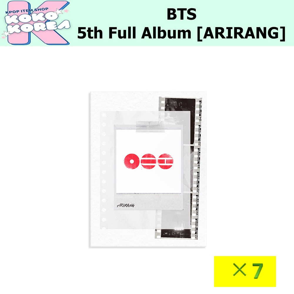7枚買ってお得 Weverse Albums ver BTS 5th Full Album [ARIRANG]