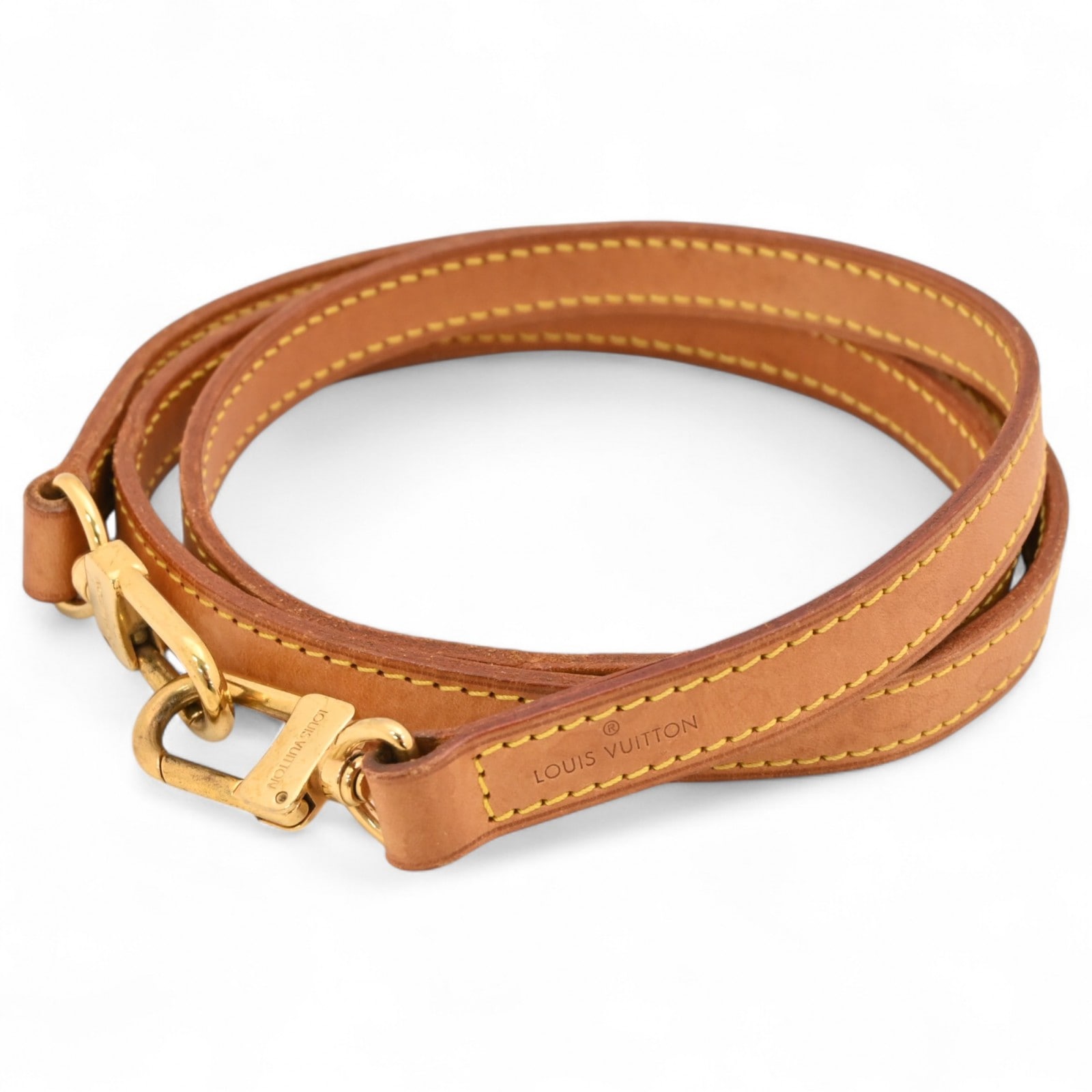 Qoo10] Louis Vuitton ルイヴィトン ショルダーストラップ ヌメ