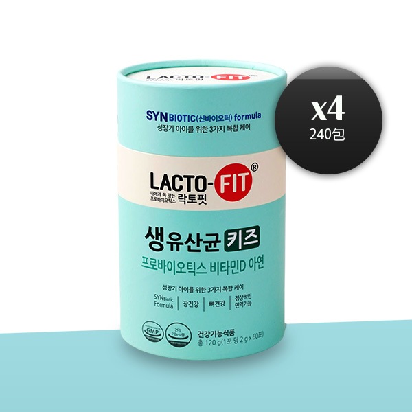 生乳酸菌 キッズ乳酸菌 [2gx60包] x 4