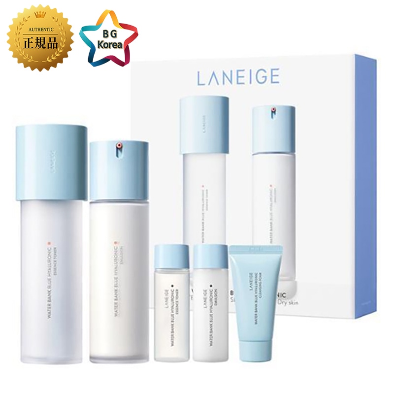 ウォーターバンク ブルーヒアルロニック 基礎ケア 2種セット / 保湿＆しっとりケア / さっぱりとした使用感 / 韓国化粧品