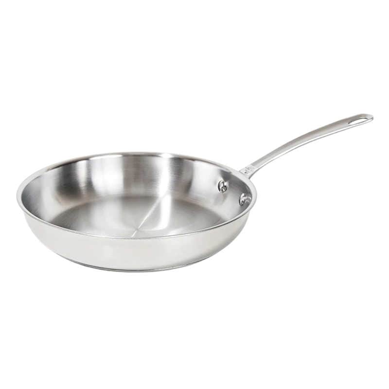 マイヤージャパン　フライパン 26cm IH ガス火対応 ステンレス ホワイトスチール コーティング無し　PM-P26SSHK