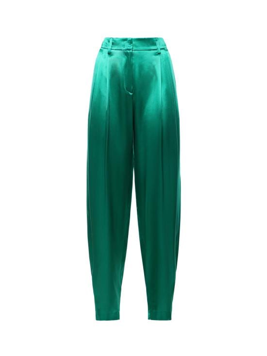 GENNY Women Pants 80AAA118 NS850656 PETROL GREEN