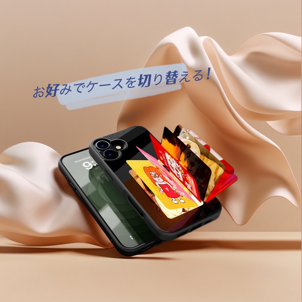 iPhone 15ProMax ケース 対応NFCインクスクリーン携帯ケース iPhone15携帯カバー アプリ対応 DIY写真 長期保存画像表示 iPhoneケース スマホカバー iPhone13 4,850円