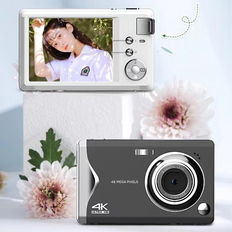 【2024限定セール】デジタルカメラ ビデオカメラ DVビデオカメラ 4K 4800万画素 16倍デジタルズーム 3.0インチ 安い おすすめ 小型 軽量 カメラ AFオートフォーカス ポータブル