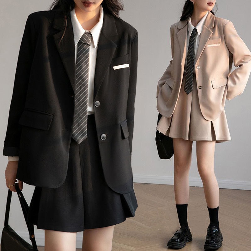 【即納】卒業式 女子 卒業 入学式 JK制服 セットアップ 2点セット 子供 ジャケット プリーツスカート セミ七五三 式 女子 高校生 中学生 入学式 小学生 XS S M L