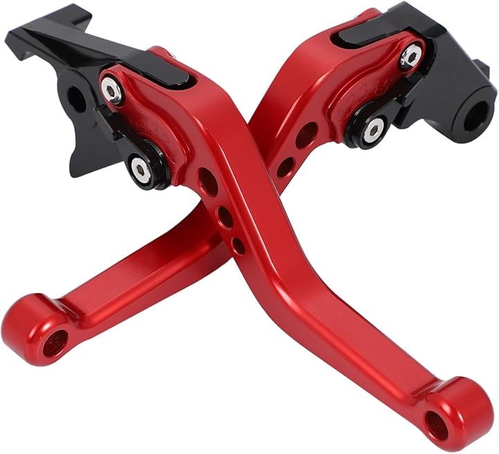 ブレーキ クラッチ レバー セット NSR250 CBR250RR MC22 レブル250 MC49(赤)
