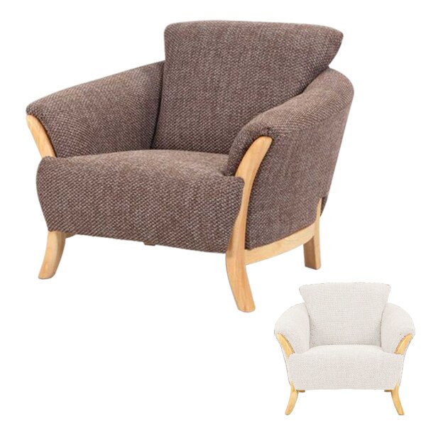 パーソナルチェア ソファ 布張り 1人掛け 28,102円