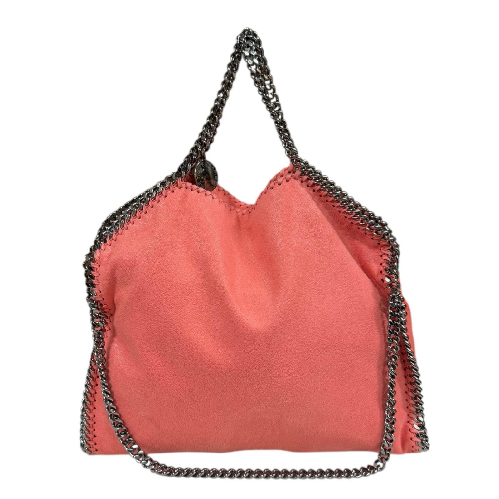 ステラマッカートニー ファラベラ ショルダーバッグ ポリエステル 234387 オレンジ Stella McCartney 中古