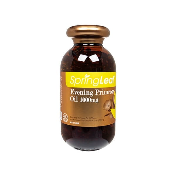 イブニングプリムローズオイル 1000mg 400錠 1本 月見草オイル γ-リノレン酸 SpringLeaf Evening Primrose Oil 海外直送 日時指定不可 ヤマト国際便発送